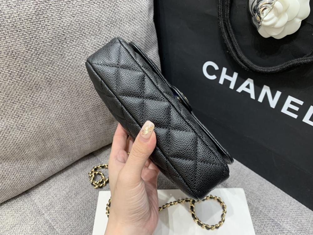 Chanel CFmini 2 in 1 mobile phone bag Mirror Boutique