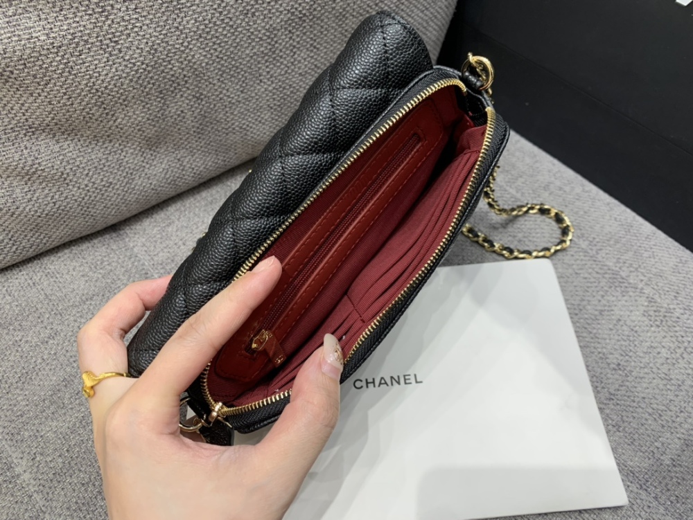 Chanel CFmini 2 in 1 mobile phone bag Mirror Boutique