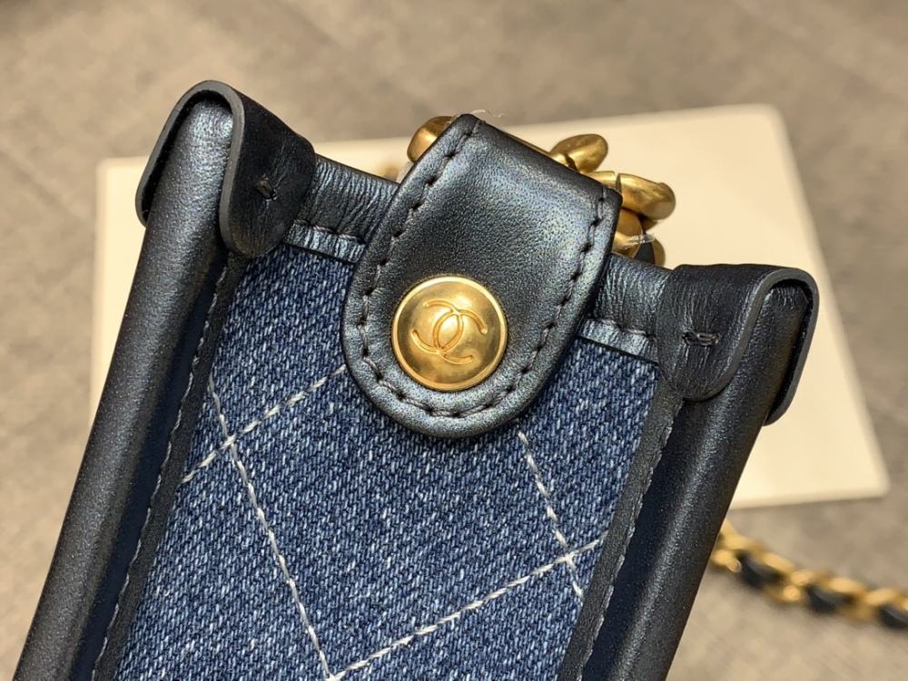 Chanel Denim  HOBO bag Mirror Boutique