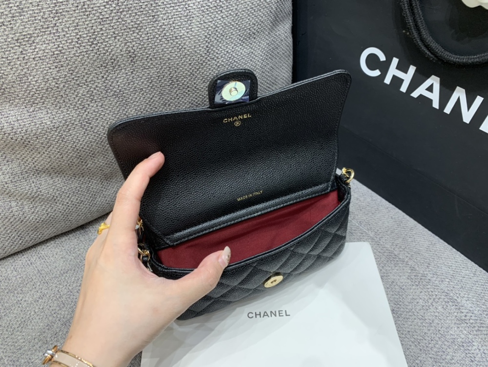 Chanel CFmini 2 in 1 mobile phone bag Mirror Boutique