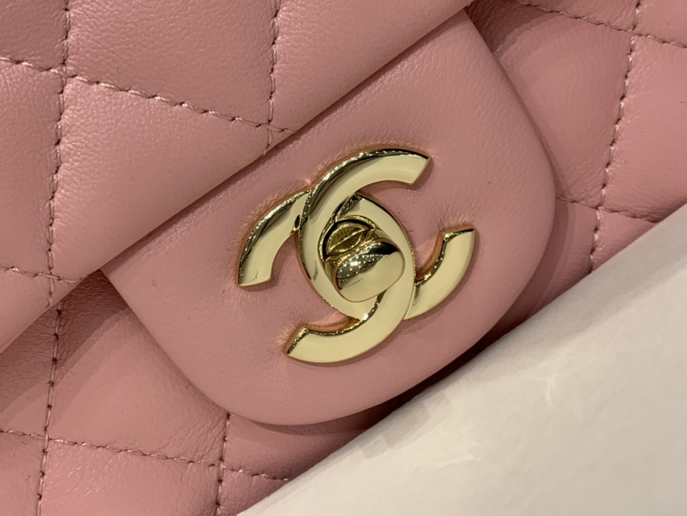 Chanel coco handle 20cm pink Mirror Boutique