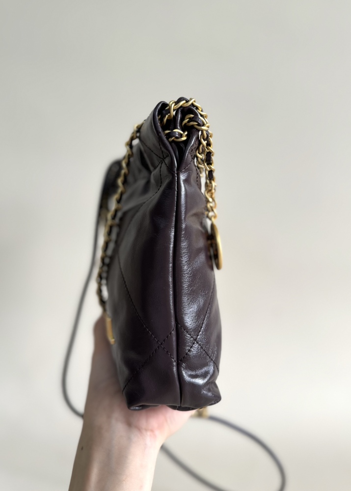 Chanel mini 22bag tote Mirror Boutique