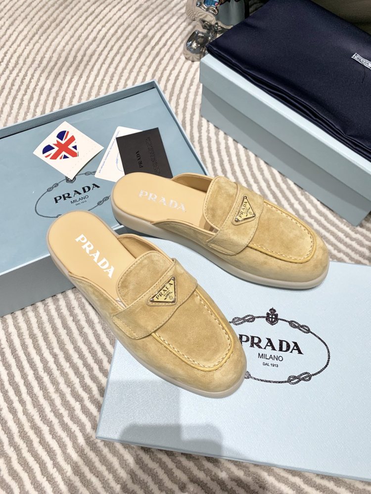 Prada slippers flat 2023