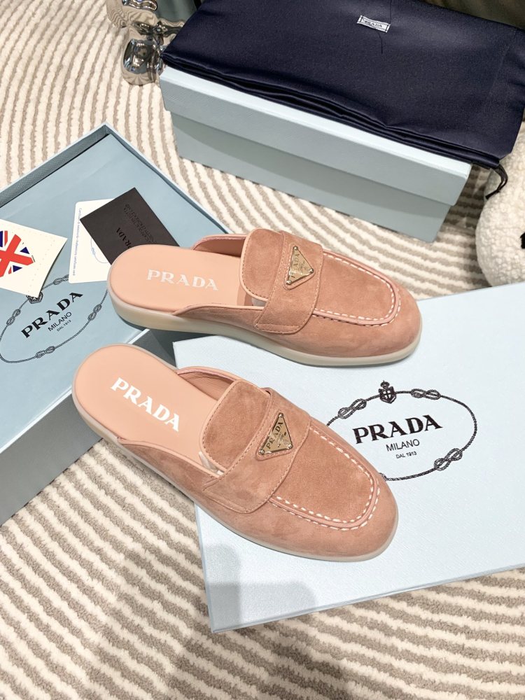 Prada slippers flat 2023