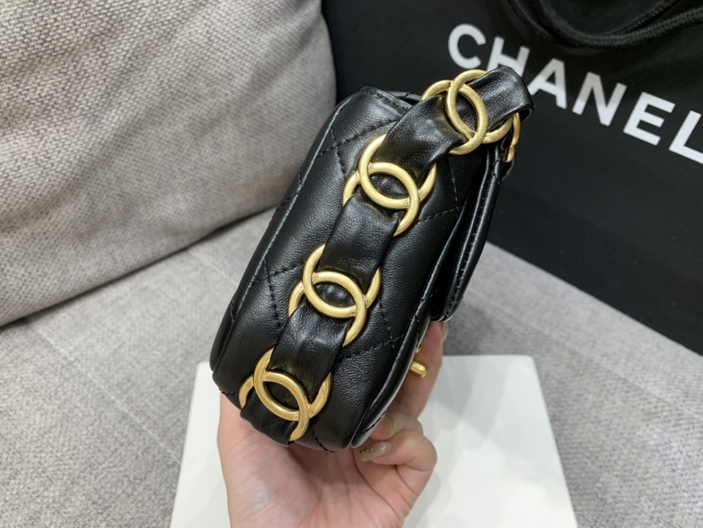 Chanel Double C thick chain bag AS5174  Mirror Boutique