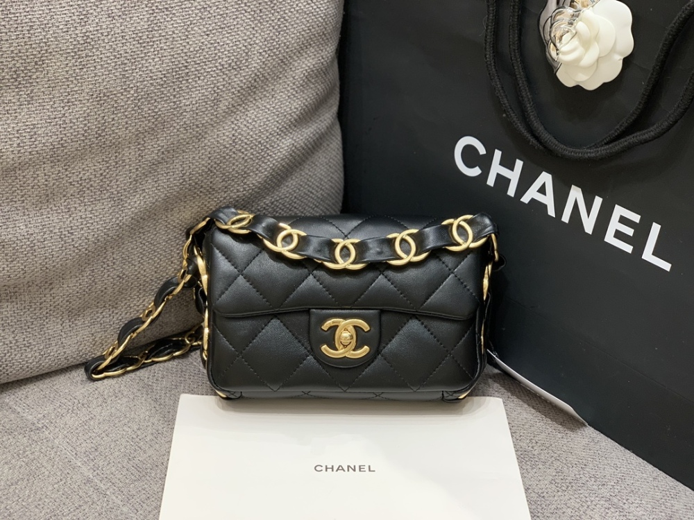 Chanel Double C thick chain bag AS5174  Mirror Boutique