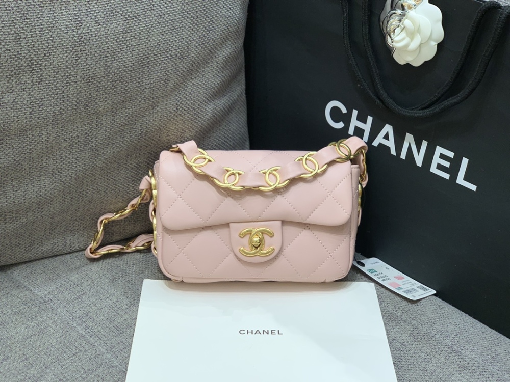 Chanel Double C thick chain bag AS5174  Mirror Boutique