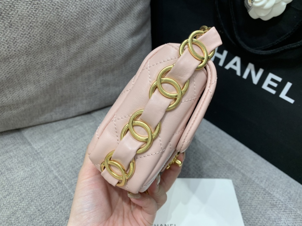 Chanel Double C thick chain bag AS5174  Mirror Boutique