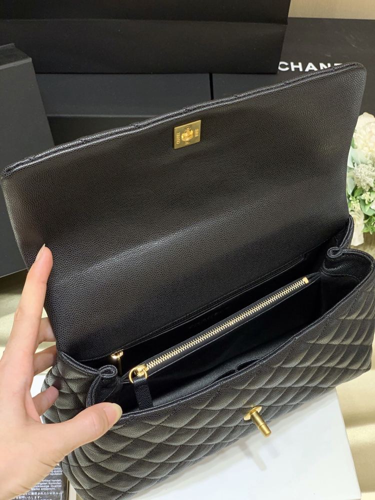 Chanel 24K coco handle MM 28cm Genuine level（99%）