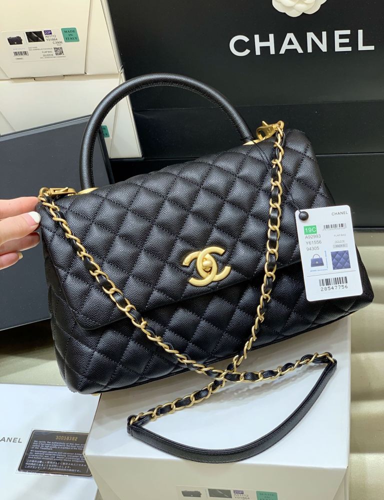Chanel 24K coco handle MM 28cm Genuine level（99%）