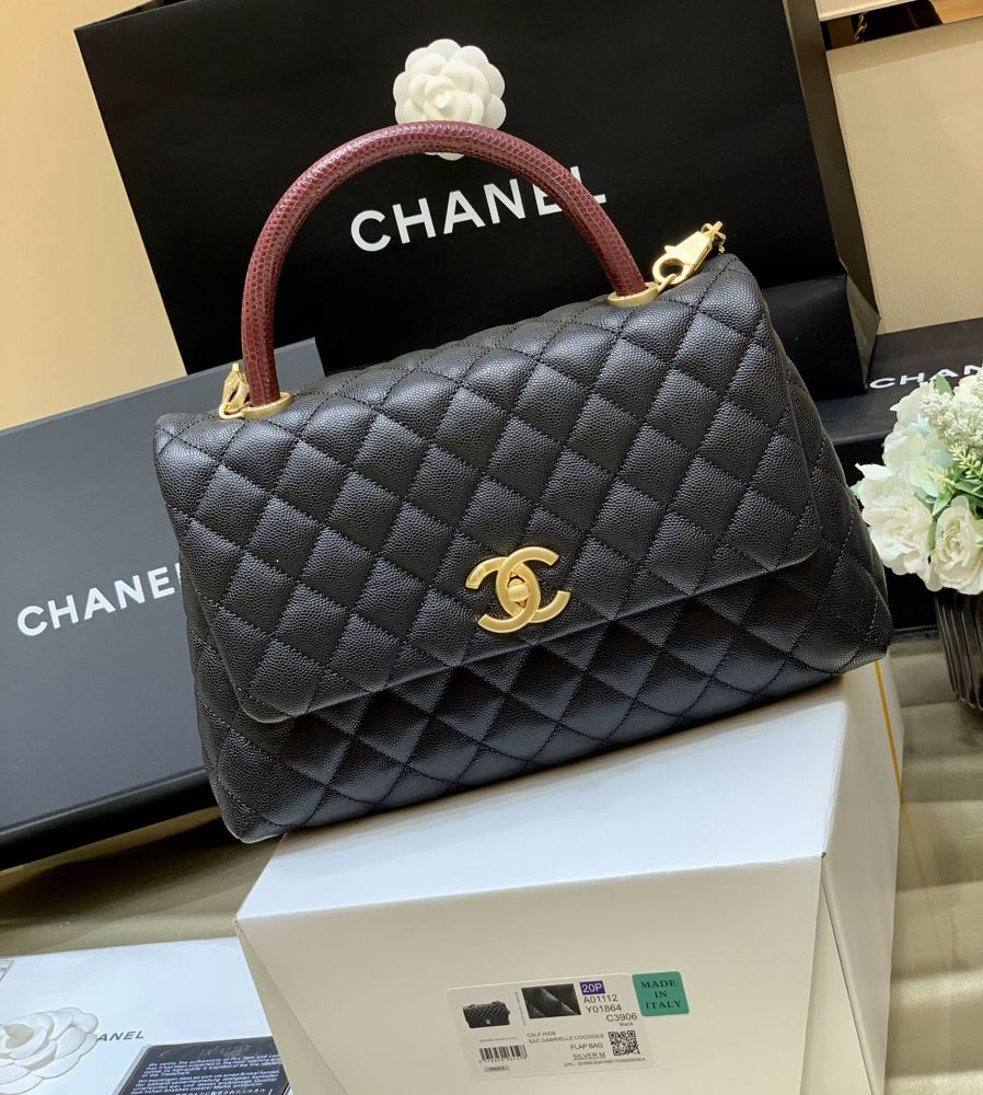 Chanel 24K coco handle MM 28cm Genuine level（99%）