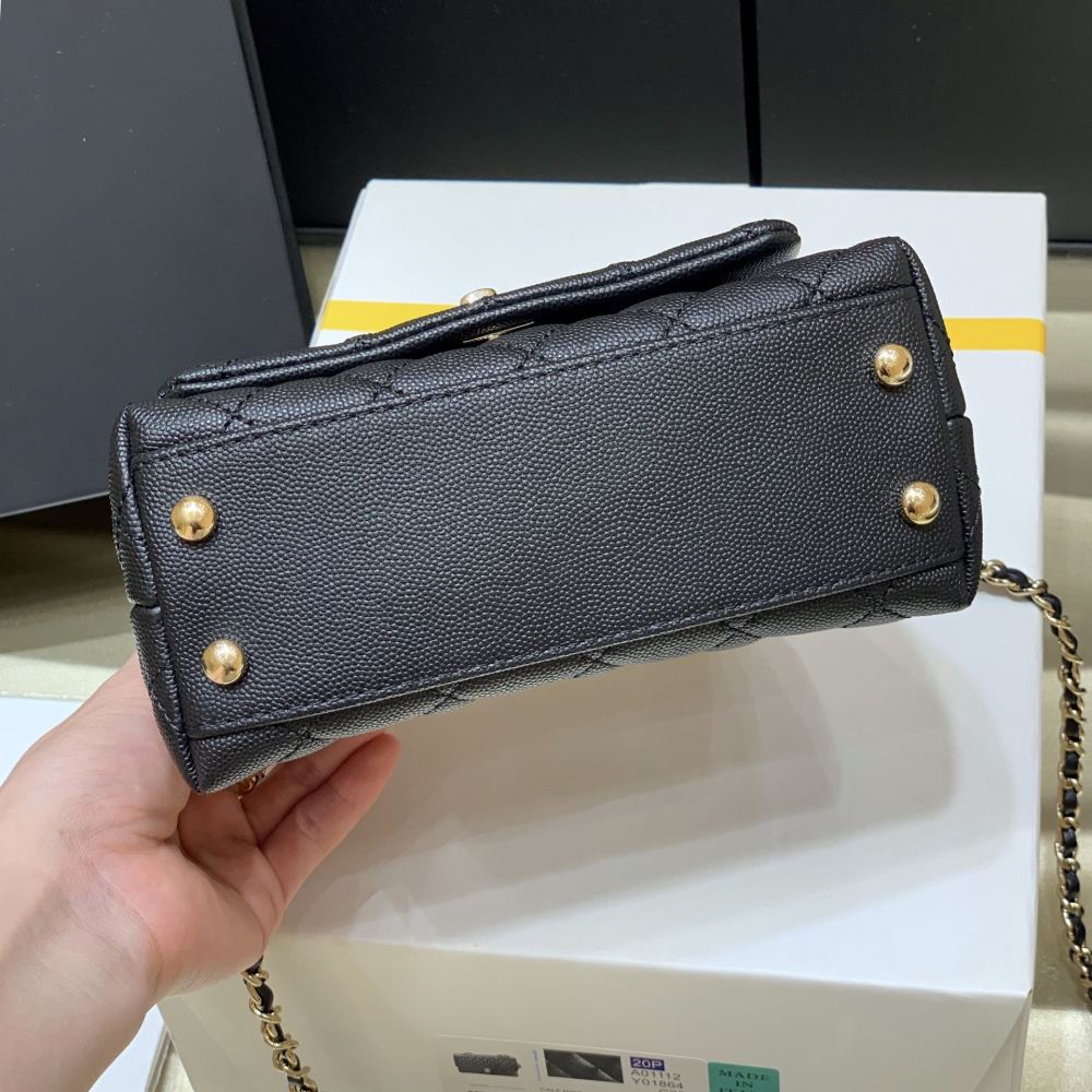 Chanel 24K coco handle mini Genuine level（99%）