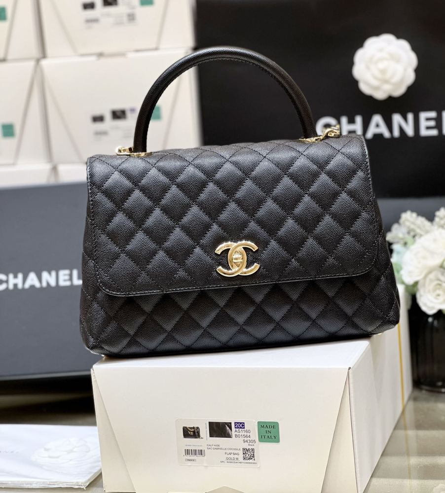 Chanel 24K coco handle MM 28cm Genuine level（99%）