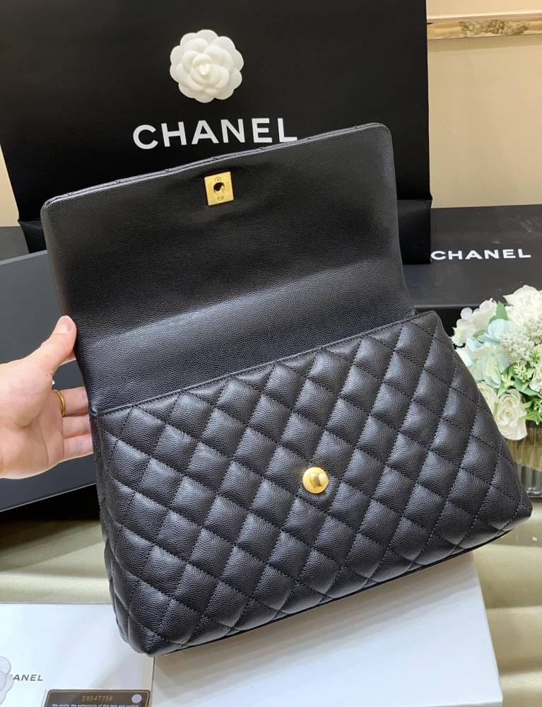 Chanel 24K coco handle MM 28cm Genuine level（99%）