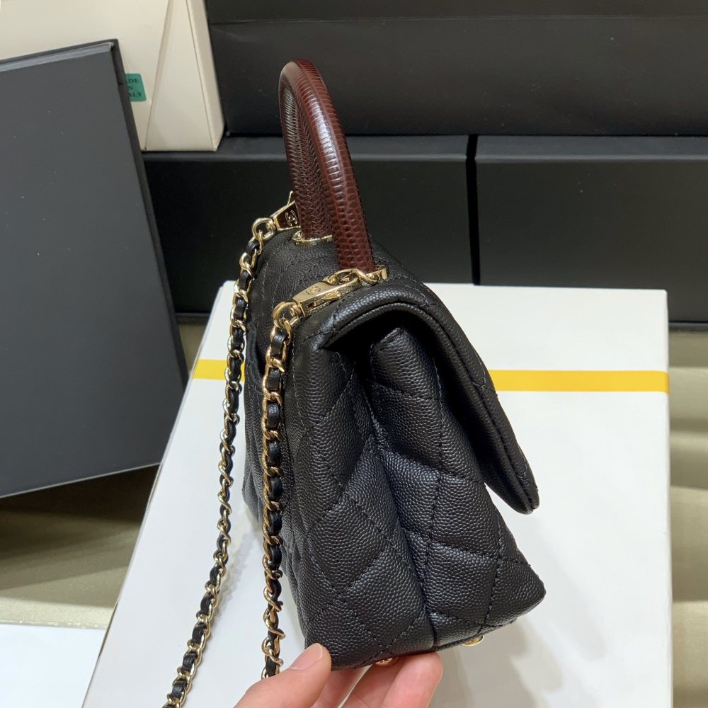 Chanel 24K coco handle mini Genuine level（99%）