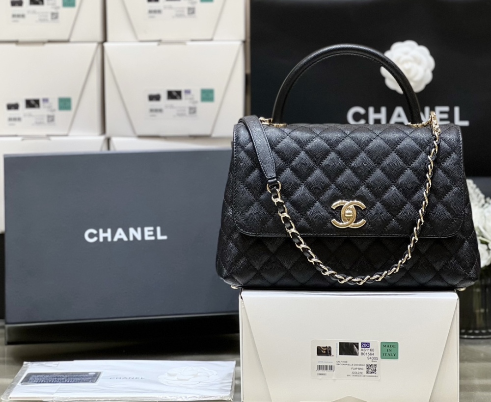 Chanel 24K coco handle MM 28cm Genuine level（99%）