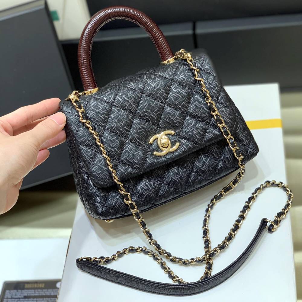 Chanel 24K coco handle mini Genuine level（99%）