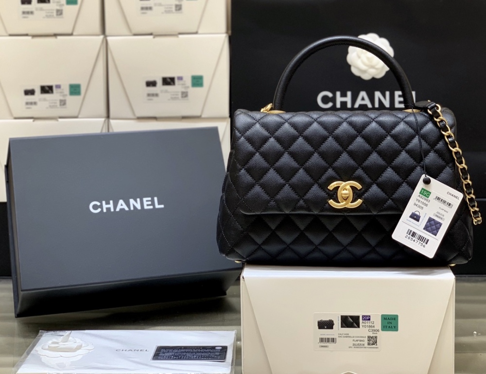 Chanel 24K coco handle MM 28cm Genuine level（99%）