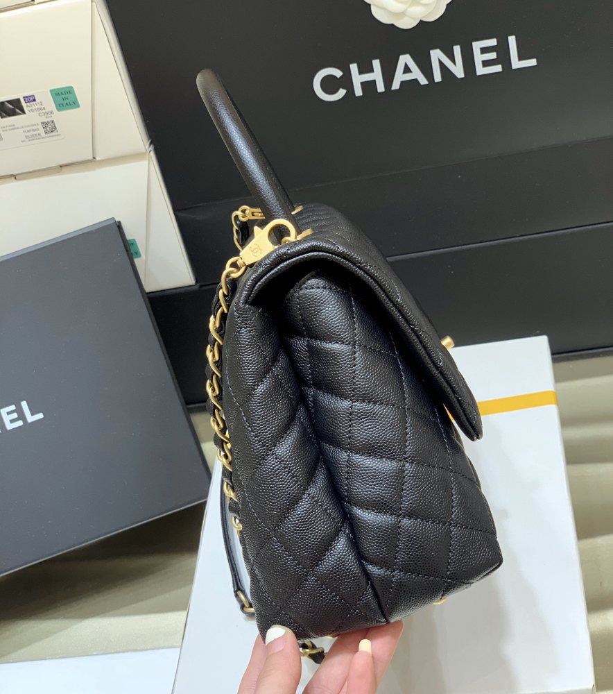 Chanel 24K coco handle MM 28cm Genuine level（99%）