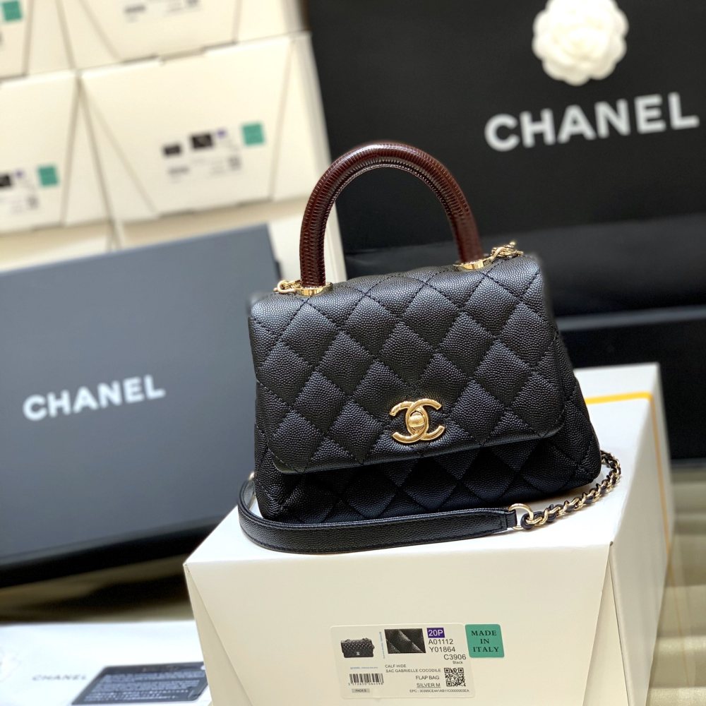 Chanel 24K coco handle mini Genuine level（99%）