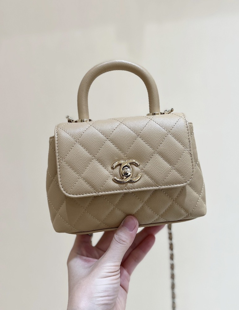 Chanel 24K coco handle nano Genuine level（99%）