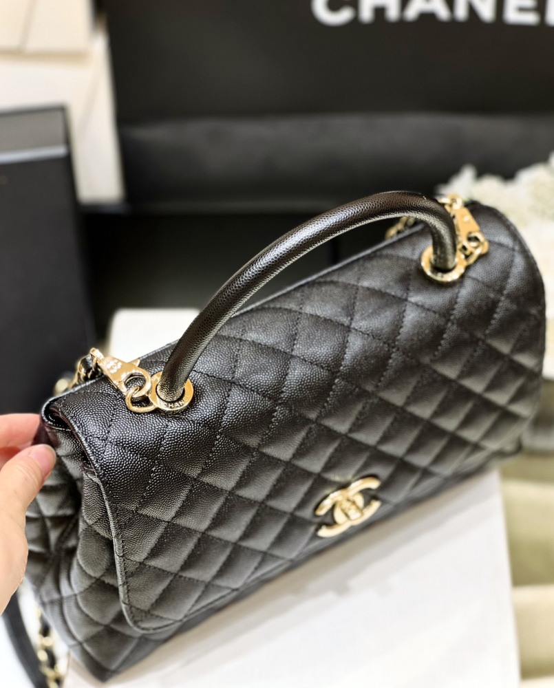 Chanel 24K coco handle MM 28cm Genuine level（99%）