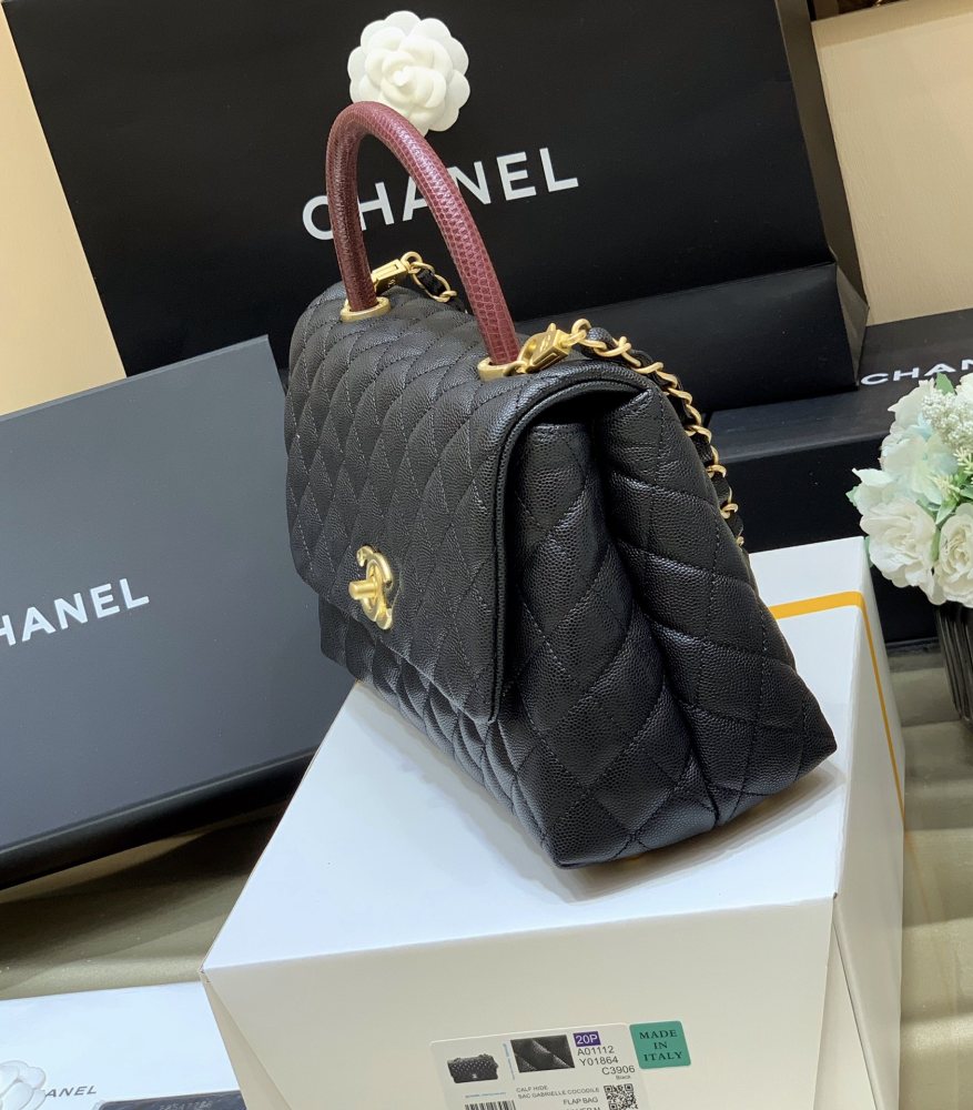 Chanel 24K coco handle MM 28cm Genuine level（99%）