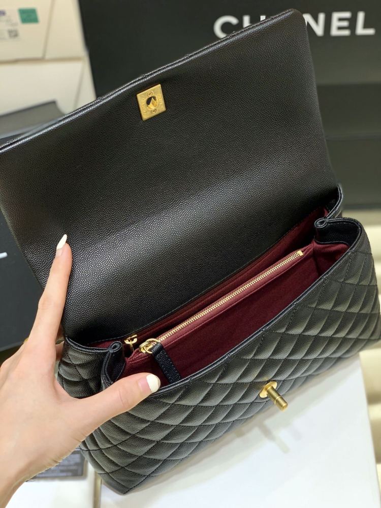 Chanel 24K coco handle MM 28cm Genuine level（99%）