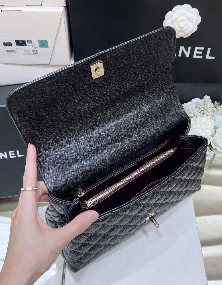 Chanel 24K coco handle MM 28cm Genuine level（99%）