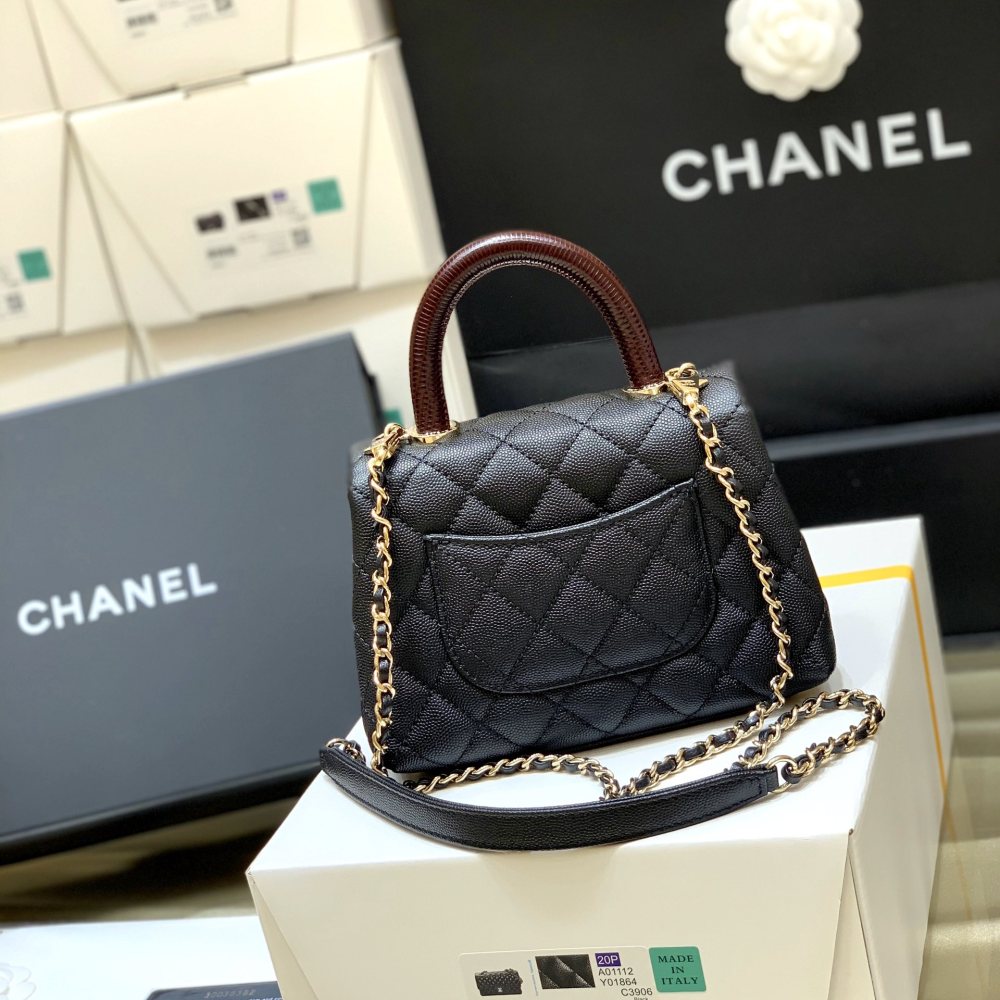 Chanel 24K coco handle mini Genuine level（99%）