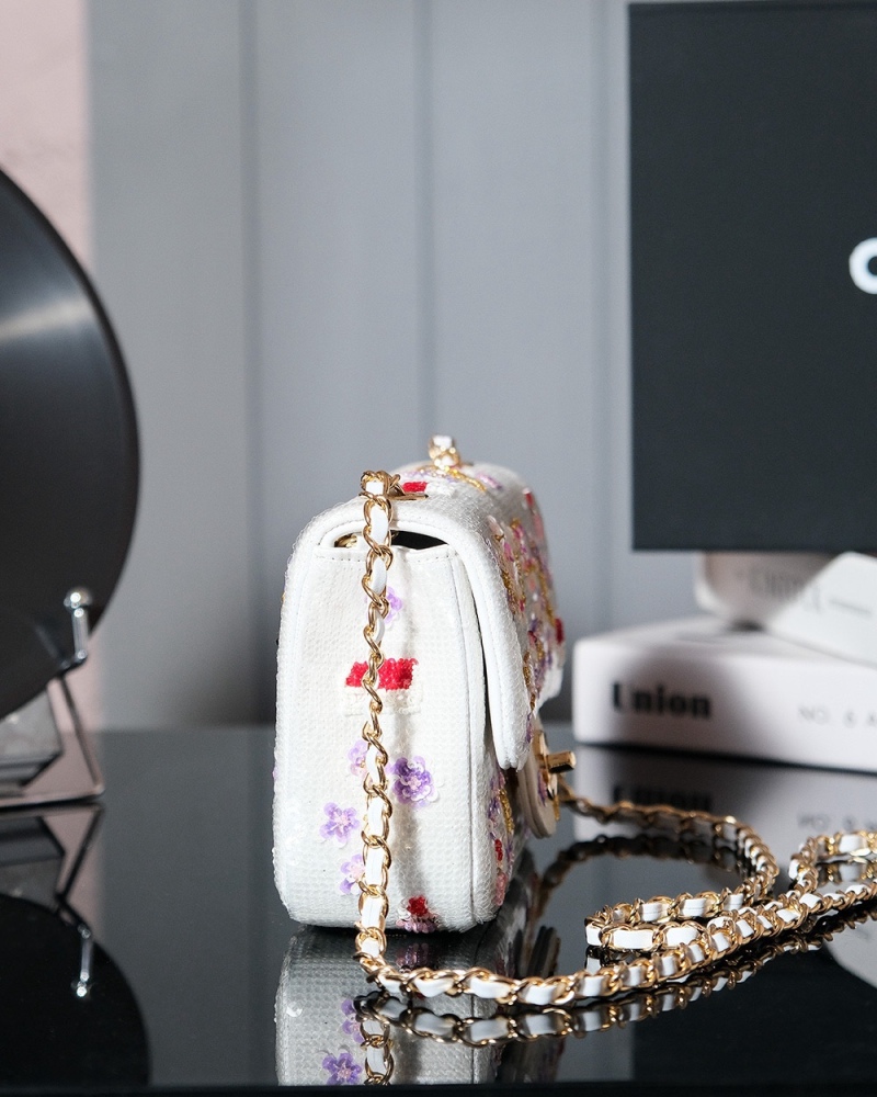 Chanel 24C Handmade CF with sequin Bag Mirror Boutique