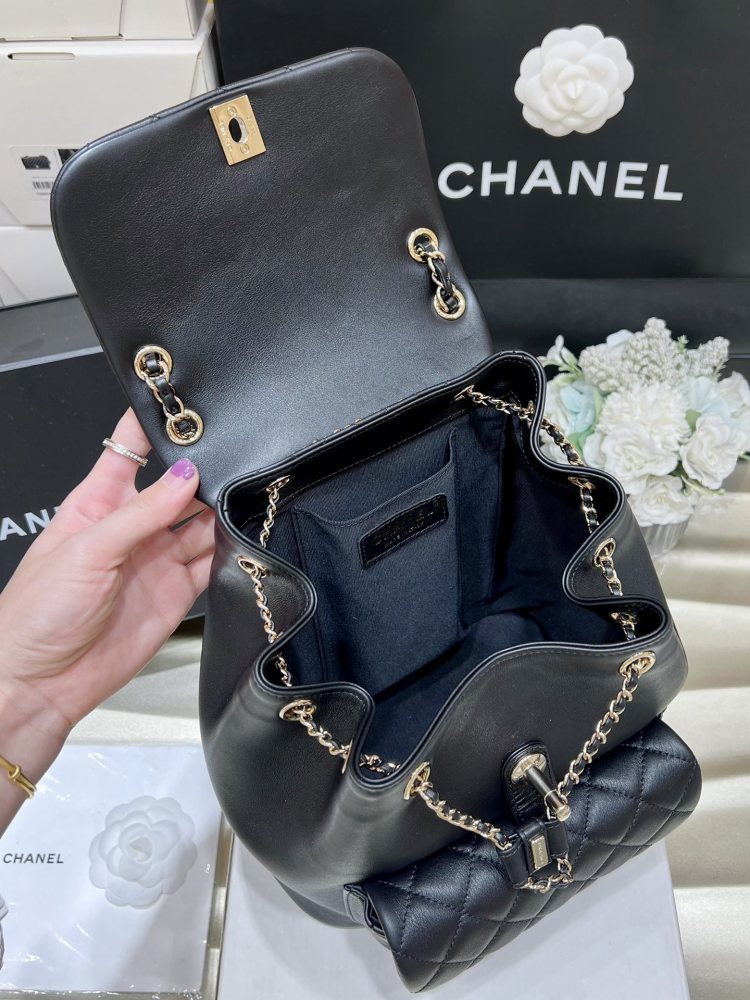 Chanel 22C Duma  backpack GM Genuine level（99%）