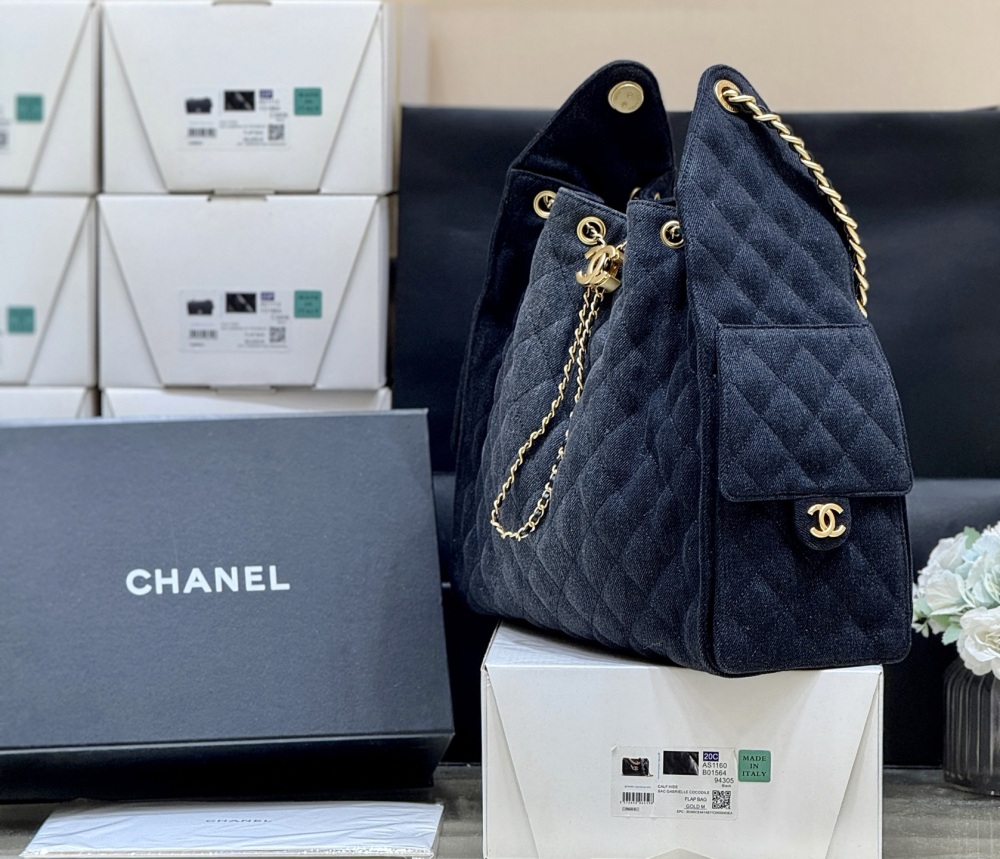 Chanel 25s 25bag denim hobo Genuine level（99%）