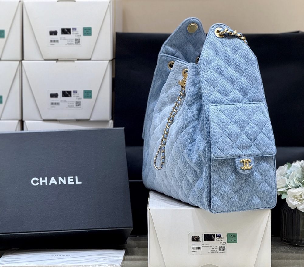 Chanel 25s 25bag denim hobo Genuine level（99%）