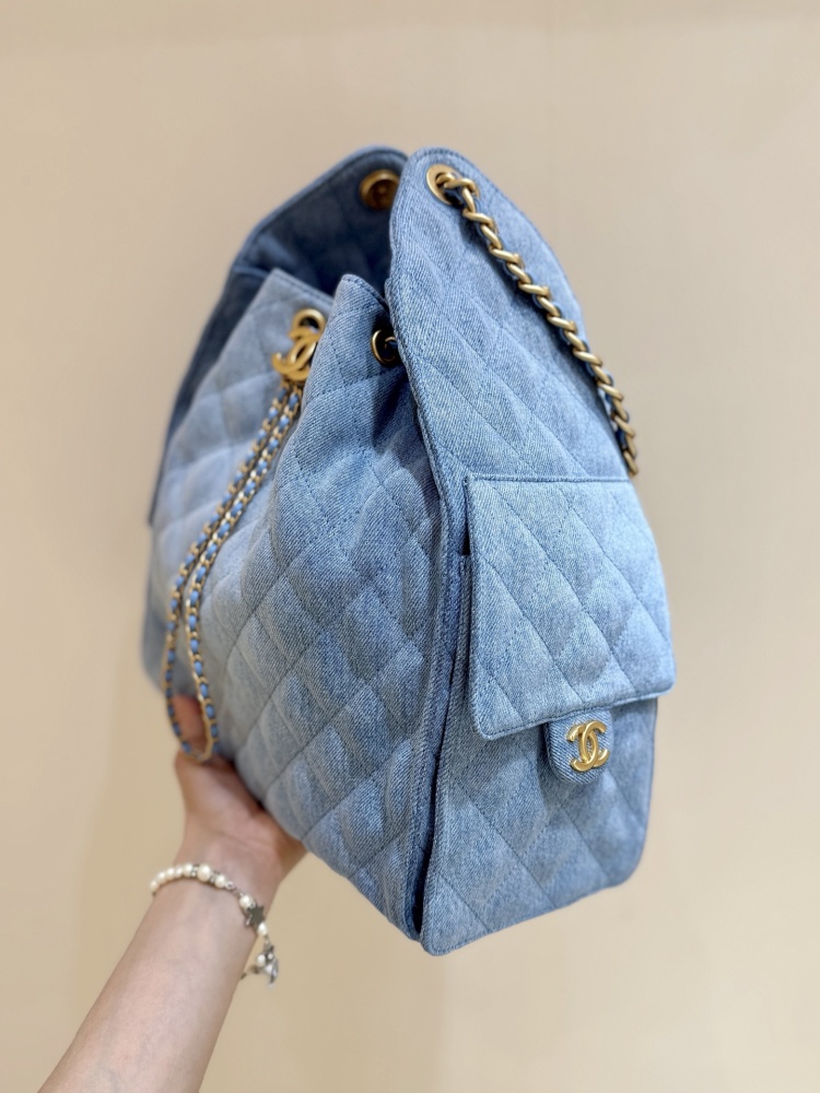 Chanel 25s 25bag denim hobo Genuine level（99%）