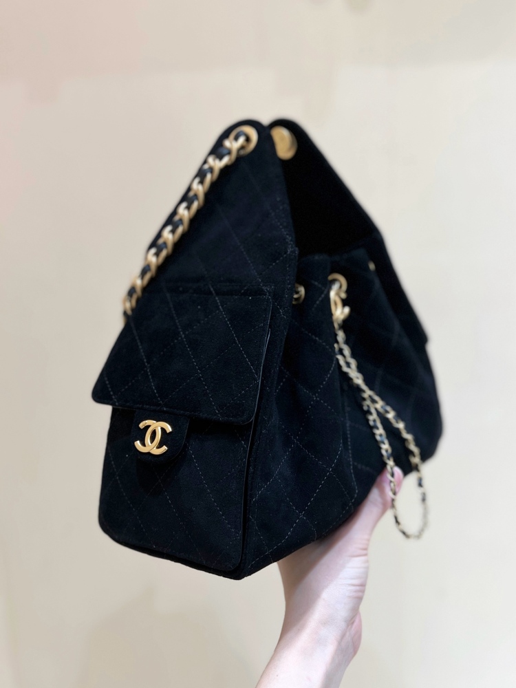 Chanel 25s 25bag denim hobo MM Genuine level（99%）