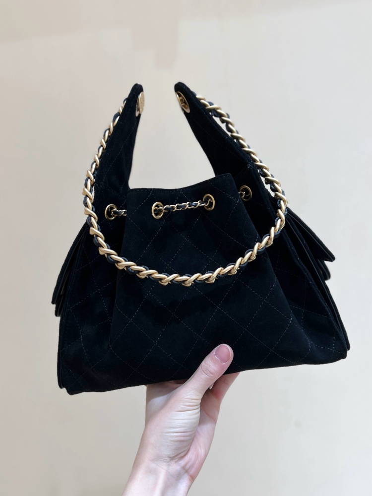 Chanel 25s 25bag denim hobo MM Genuine level（99%）