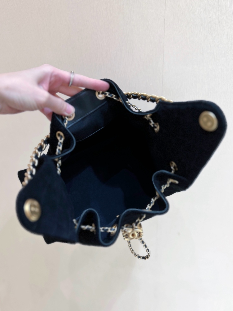 Chanel 25s 25bag denim hobo MM Genuine level（99%）