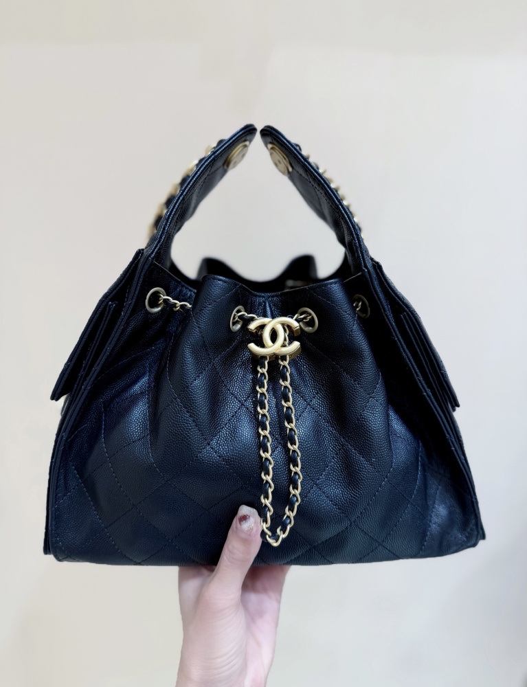 Chanel 25s 25bag denim hobo MM Genuine level（99%）