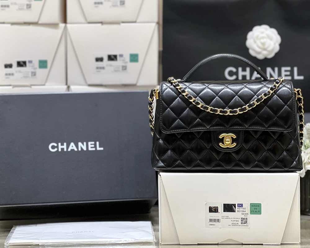Chanel  25P kelly handlebag Genuine level（99%）