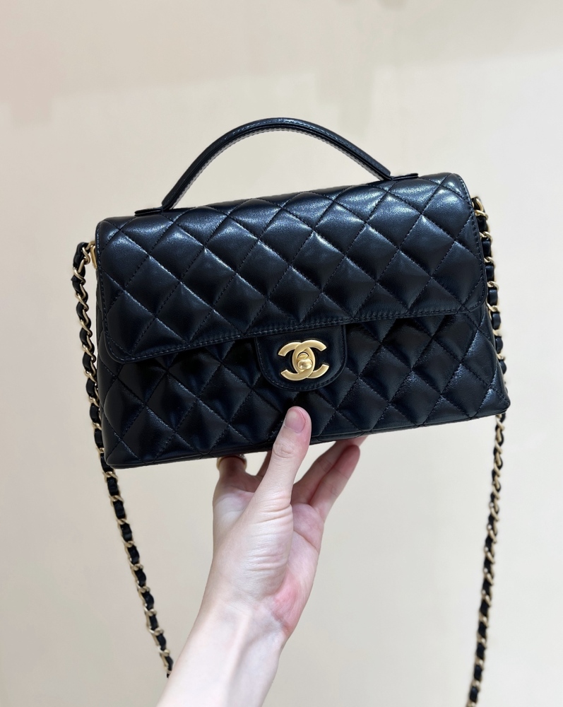 Chanel  25P kelly handlebag Genuine level（99%）