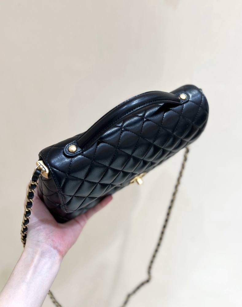 Chanel  25P kelly handlebag Genuine level（99%）