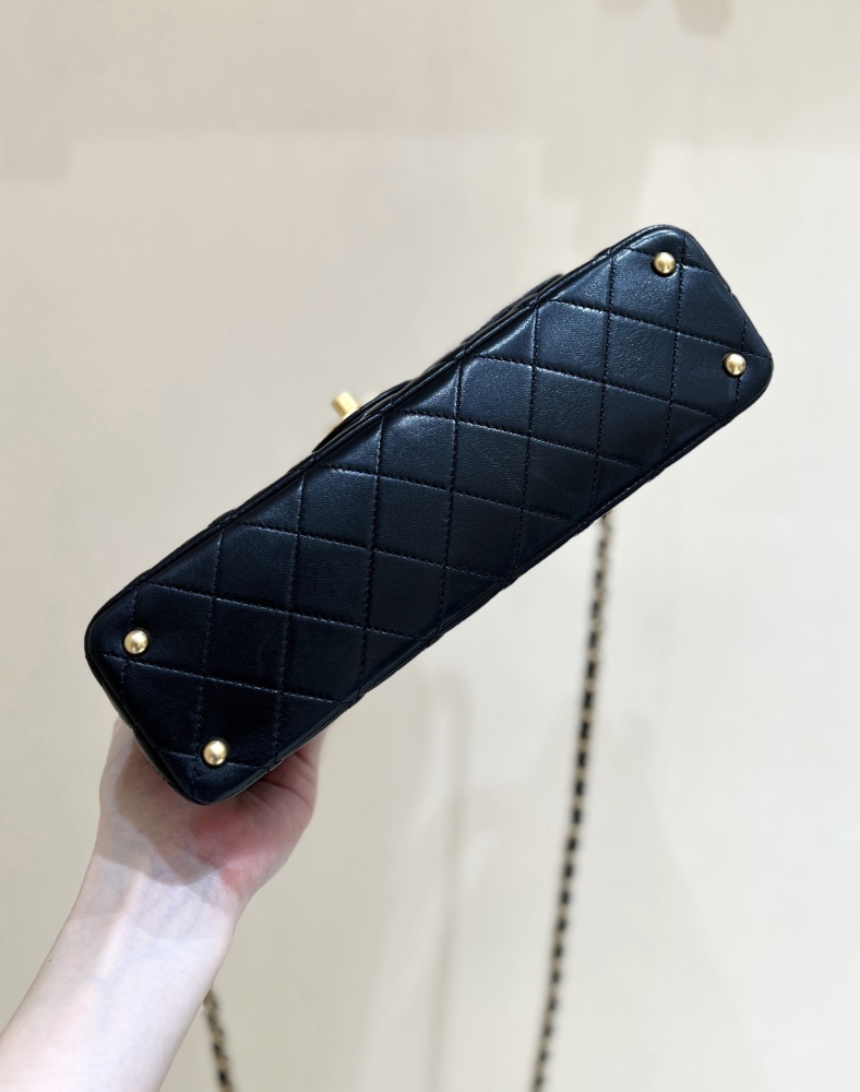 Chanel  25P kelly handlebag Genuine level（99%）