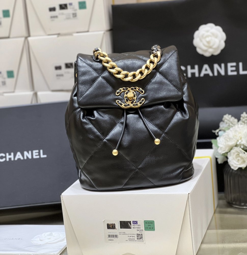 Chanel 24C 19bag backpack Genuine level（99%）
