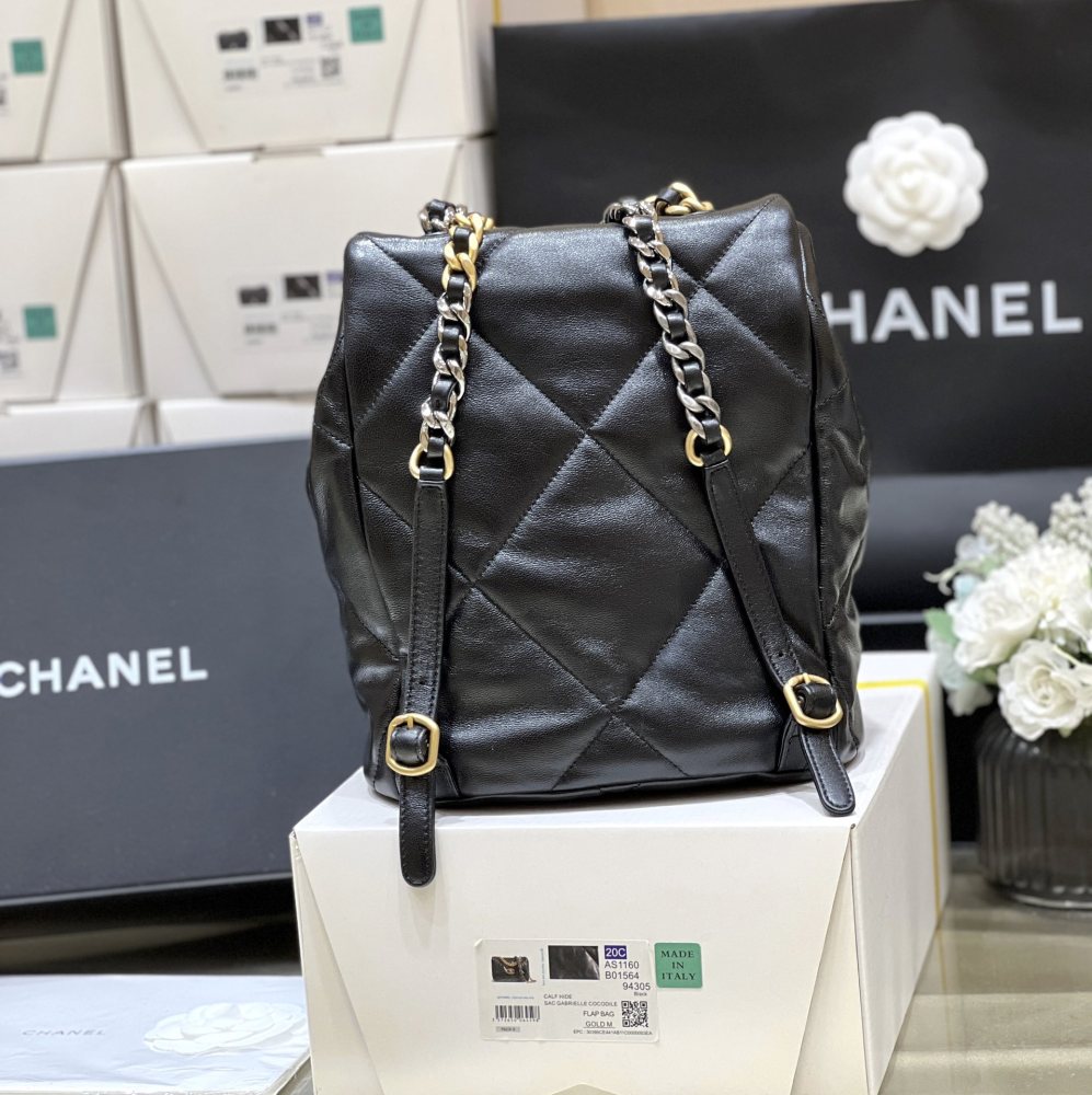 Chanel 24C 19bag backpack Genuine level（99%）
