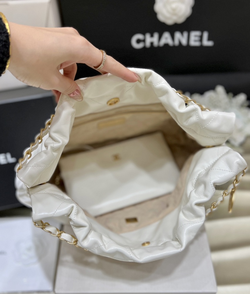 Chanel 24C 22bag backpack Genuine level（99%）