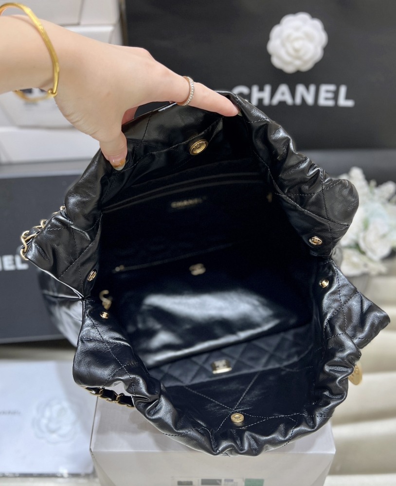 Chanel 24C 22bag backpack Genuine level（99%）