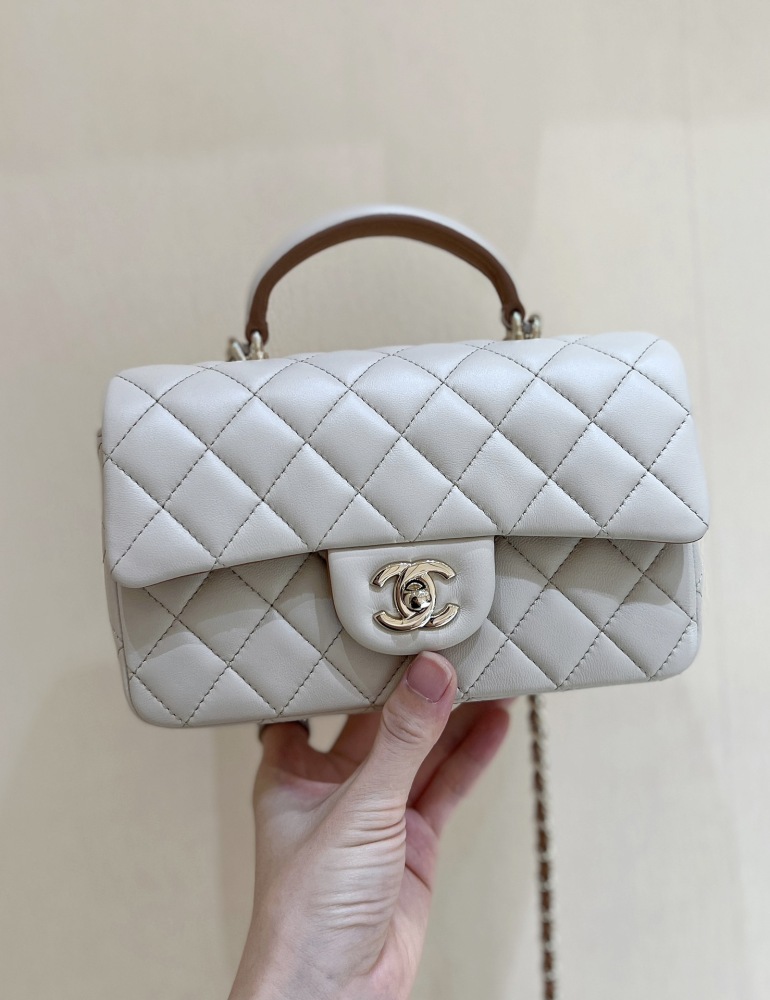 Chanel 23C cf mini handle Genuine level（99%）