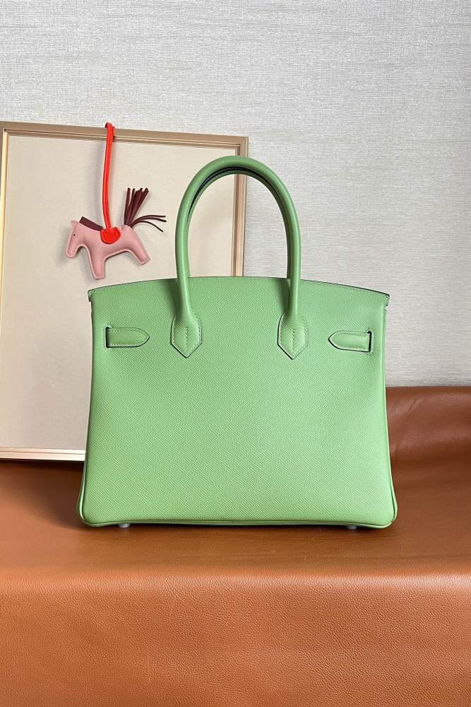Hermès 𝗯𝗶𝗿𝗸𝗶𝗻 30cm Epsom 3i Full Handmade Mirror Boutique