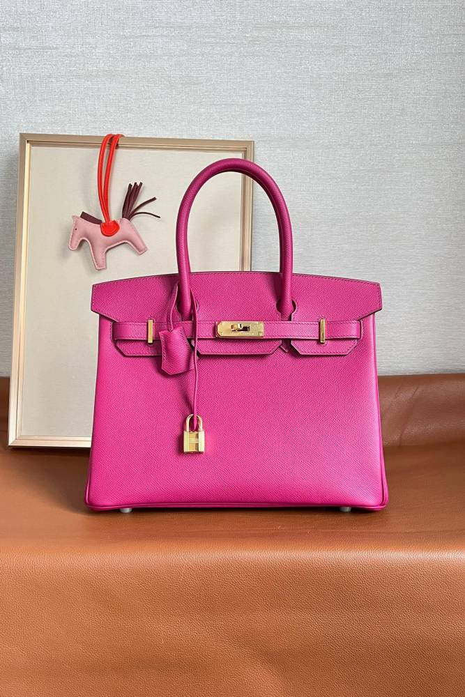 Hermès 𝗯𝗶𝗿𝗸𝗶𝗻 30cm Epsom L3 Full Handmade Mirror Boutique
